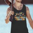 Third 3rd Grade Teacher Appreciation Teaching Wildflowers Men Tank Top, gift for family, gift for coworker