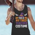 Tired Teacher Costume For Humor Halloween Men Tank Top, gift for family, gift for coworker Tired Teacher Costume For Humor Halloween Men Tank Top, gift for family, gift for coworker
