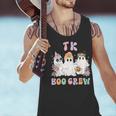 TK Boo Crew Retro Groovy Halloween Floral Ghost TK Teacher Men Tank Top, Groovy Teacher Tank Tops, gift for family, gift for coworker TK Boo Crew Retro Groovy Halloween Floral Ghost TK Teacher Men Tank Top, Groovy Teacher Tank Tops, gift for family, gift for coworker