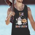 TK Boo Crew Retro Groovy Halloween Floral Ghost TK Teacher Men Women Kids Men Tank Top, Groovy Teacher Tank Tops, gift for family, gift for coworker TK Boo Crew Retro Groovy Halloween Floral Ghost TK Teacher Men Women Kids Men Tank Top, Groovy Teacher Tank Tops, gift for family, gift for coworker