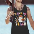 Trick Or Teach Ghost Teacher School Halloween Men Women Men Tank Top, gift for family, gift for coworker Trick Or Teach Ghost Teacher School Halloween Men Women Men Tank Top, gift for family, gift for coworker
