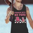 Twinning With My Para Teacher Matching Paraprofessional 70s For Men Women Men Tank Top, gift for family, gift for coworker Twinning With My Para Teacher Matching Paraprofessional 70s For Men Women Men Tank Top, gift for family, gift for coworker