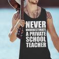 Never Underestimate A Private School Teacher Back To School Men Tank Top, gift for family, gift for coworker Never Underestimate A Private School Teacher Back To School Men Tank Top, gift for family, gift for coworker