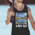 Van Go Retro Vanlife Art Teacher Men Tank Top, gift for family, gift for coworker Van Go Retro Vanlife Art Teacher Men Tank Top, gift for family, gift for coworker