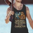 Weird Teachers Build Character Van Bigfoot Art Men Tank Top, gift for family, gift for coworker Weird Teachers Build Character Van Bigfoot Art Men Tank Top, gift for family, gift for coworker