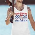 2nd Grade Batter Up Back To School Baseball Teacher Kids Men Tank Top, 2nd Grade Teacher Tank Tops, gift for family, gift for coworker 2nd Grade Batter Up Back To School Baseball Teacher Kids Men Tank Top, 2nd Grade Teacher Tank Tops, gift for family, gift for coworker