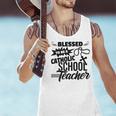 Blessed To Be A Catholic School Teacher Christian Teaching Men Tank Top, gift for family, gift for coworker Blessed To Be A Catholic School Teacher Christian Teaching Men Tank Top, gift for family, gift for coworker