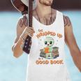 Cute Halloween Teacher Librarian Mummy Reading Books Men Tank Top, gift for family, gift for coworker Cute Halloween Teacher Librarian Mummy Reading Books Men Tank Top, gift for family, gift for coworker