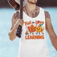 Fall In Love With Learning Thanksgiving Teacher Student Kids Men Tank Top, gift for family, gift for coworker