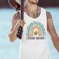 Future Teacher Cute Rainbow Leopard Teacher Outfit For Men Women Girls Kids Men Tank Top, Future Teacher Tank Tops, gift for family, gift for coworker Future Teacher Cute Rainbow Leopard Teacher Outfit For Men Women Girls Kids Men Tank Top, Future Teacher Tank Tops, gift for family, gift for coworker