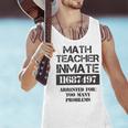 Halloween Math Teacher Prisoner Costume Men Tank Top, gift for family, gift for coworker Halloween Math Teacher Prisoner Costume Men Tank Top, gift for family, gift for coworker