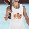 Hanging With My Cookies Gingerbread Christmas Teacher Xmas Men Tank Top, gift for family, gift for coworker