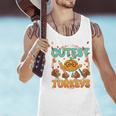 Humor I Teach The Cutest Turkeys Thanksgiving Teacher Men Tank Top, gift for family, gift for coworker