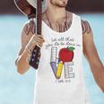 Let All That You Do Be Done In Love Christian Teacher Men Tank Top, gift for family, gift for coworker