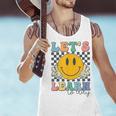 Let's Learn Today Smile Face Back To School For Teacher Kids Men Tank Top, gift for family, gift for coworker