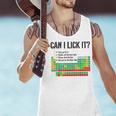 Can I Lick It Periodic Table Chart Science Teacher Men Tank Top, Science Teacher Tank Tops, gift for family, gift for coworker