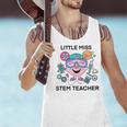 Little Miss Stem Teacher Men Tank Top, gift for family, gift for coworker