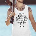 I Love Explaining The Same Thing Teacher Lie Party Men Tank Top, gift for family, gift for coworker I Love Explaining The Same Thing Teacher Lie Party Men Tank Top, gift for family, gift for coworker