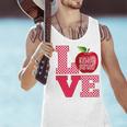Love Kindergarten Cute Apple School Teacher Men Tank Top, gift for family, gift for coworker Love Kindergarten Cute Apple School Teacher Men Tank Top, gift for family, gift for coworker
