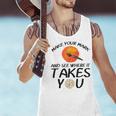 Make Mark Paintbrush International Dot Day Art Teacher Men Tank Top, gift for family, gift for coworker