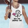 Nerdy Hey You Dropped This Brain Math Teacher Men Tank Top, gift for family, gift for coworker