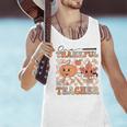 One Thankful Teacher Thanksgiving Groovy Fall Autumn Teacher Men Tank Top, Groovy Teacher Tank Tops, gift for family, gift for coworker One Thankful Teacher Thanksgiving Groovy Fall Autumn Teacher Men Tank Top, Groovy Teacher Tank Tops, gift for family, gift for coworker