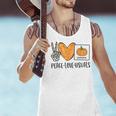 Peace Love Visuals Sped Teacher Pumpkin Skeleton Halloween Men Tank Top, gift for family, gift for coworker Peace Love Visuals Sped Teacher Pumpkin Skeleton Halloween Men Tank Top, gift for family, gift for coworker