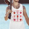 Preschool Is My Jam Strawberry Teacher First Day Of School Men Tank Top, gift for family, gift for coworker