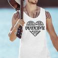 Principal Heart Life School Principal Teacher Appreciation Men Tank Top, gift for family, gift for coworker