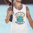Reduce Reuse Recycle Respect Earth Day Teacher Girl Women Men Tank Top, gift for family, gift for coworker
