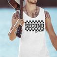 Second Grade Checkered Teacher 1st Day Back To School Women Men Tank Top, gift for family, gift for coworker