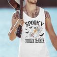 Spooky Toddler Teacher Halloween School Men Tank Top, gift for family, gift for coworker Spooky Toddler Teacher Halloween School Men Tank Top, gift for family, gift for coworker