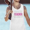 TEACH Inspirational Teacher Comfortable & Stylish T-Shirt Men Tank Top, gift for family, gift for coworker