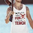 Teachers Oh What Fun It Is To Teach Cute Red Plaid Reindeer Men Tank Top, gift for family, gift for coworker Teachers Oh What Fun It Is To Teach Cute Red Plaid Reindeer Men Tank Top, gift for family, gift for coworker
