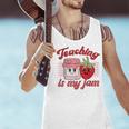 Teaching Is My Jam Cute Strawberry For Women Teachers Men Tank Top, gift for family, gift for coworker Teaching Is My Jam Cute Strawberry For Women Teachers Men Tank Top, gift for family, gift for coworker