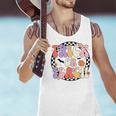 Trick Or Teach Retro Groovy Halloween Teacher Men Tank Top, Groovy Teacher Tank Tops, gift for family, gift for coworker Trick Or Teach Retro Groovy Halloween Teacher Men Tank Top, Groovy Teacher Tank Tops, gift for family, gift for coworker