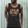 2nd Grade Teacher Squad Cute Women Groovy Fall Autumn Lovers Men Tank Top, novelty gifts, funny gifts