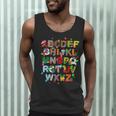 ABCs Learning Kindergarten Teacher Christmas Lights Alphabet For Men Women Kids Men Tank Top, novelty gifts, funny gifts