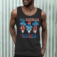 All American Teacher Pencil Coquette Bow USA Flag Teachers Men Tank Top, novelty gifts, funny gifts