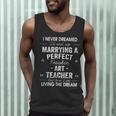 Art Teacher Christmas Xmas Never Dreamed Marrying Men Tank Top, novelty gifts, funny gifts