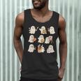 Art Teacher Ghost Halloween Artists Painter Teacher Spooky Men Tank Top, novelty gifts, funny gifts