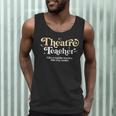 Theatre Teacher Back To School Essential Must Have Men Tank Top, novelty gifts, funny gifts