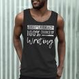 Author Journalist Teacher Writing Men Tank Top, novelty gifts, funny gifts Author Journalist Teacher Writing Men Tank Top, novelty gifts, funny gifts