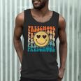 Back To School Groovy Smile Preschool Teachers Students Kids Men Tank Top, novelty gifts, funny gifts
