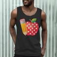 Back To School Pencil And Apple Teacher Student Men Tank Top, novelty gifts, funny gifts Back To School Pencil And Apple Teacher Student Men Tank Top, novelty gifts, funny gifts