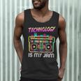 Back To School Retro Technology Is My Jam 80's Teacher Men Tank Top, novelty gifts, funny gifts Back To School Retro Technology Is My Jam 80's Teacher Men Tank Top, novelty gifts, funny gifts