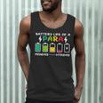 Battery Life Of a Paraprofessional Para Teacher Life Men Tank Top, novelty gifts, funny gifts