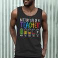 Battery Life Of A Teacher School Teacher Appreciation Men Tank Top, novelty gifts, funny gifts