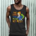 Beauty Teacher Take Chances Make Mistakes Get Messy Men Tank Top, novelty gifts, funny gifts