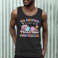All Behavior Is A Form Of Communication SPED Teacher Autism Men Tank Top, novelty gifts, funny gifts All Behavior Is A Form Of Communication SPED Teacher Autism Men Tank Top, novelty gifts, funny gifts